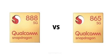 Qualcomm Snapdragon 888 vs Snapdragon 865