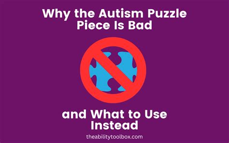 Why the Autism Puzzle Piece Is Bad, and What to Use Instead