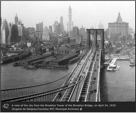 Brooklyn Bridge, 1933 | New york photos, Brooklyn bridge, Brooklyn