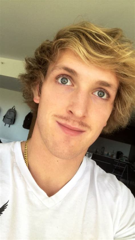 Logan and his mustache #logang #beamaverick | Logan paul, Logan paul kong, Logan