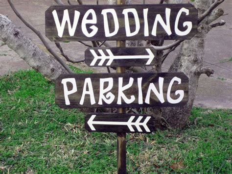 Outdoor Wedding Decor Wooden Wedding Sign Wedding by CardozaWood