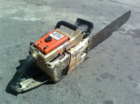 old stihl 051AV 2 | Chainsaw, Stihl, Stihl chainsaw