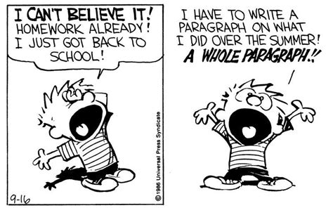 Back to School for Calvin and Hobbes | Read Comic Strips at GoComics