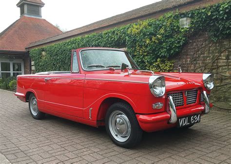 Ready for the season - The 948cc Triumph Herald ConvertibleThe 948cc Triumph Herald Convertible