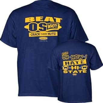 Amazon.com : Michigan Football: Beat Ohio State Smack T-Shirt : Sports ...