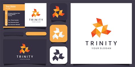 Trinity Icon Vector Logo Template Illustration Design. 21589646 Vector ...