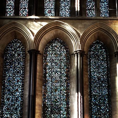 Salisbury cathedral stained glass windows