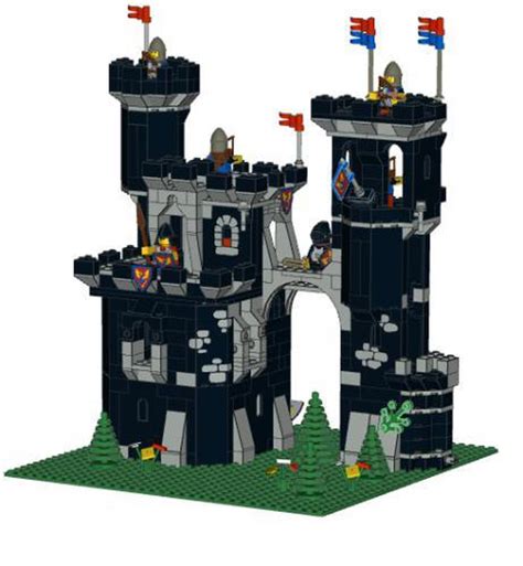 LEGO MOC-2830 6085 ALTERNATE BLACK MONARCH CASTLE (Castle > Black Knights 2015) | Rebrickable ...