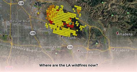 Los Angeles Wildfires Map: Current Location and Fire Updates - Wave Sold