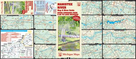 Manistee River Map & River Guide | Michigan Maps