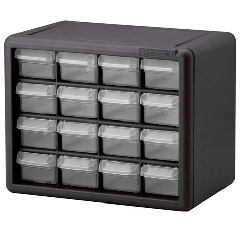 Akro-Mils 16 Drawer Small Parts Storage Cabinet-10116 - The Home Depot