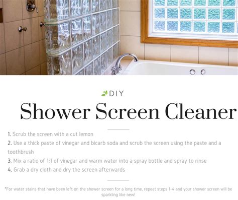 Shower Screen Cleaner | The Naturally Clean Co