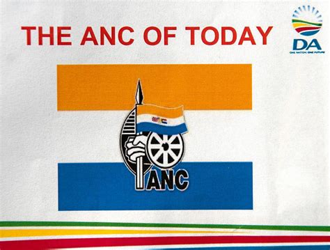 'Desperate' DA campaign rebrands ANC logo in NP colours