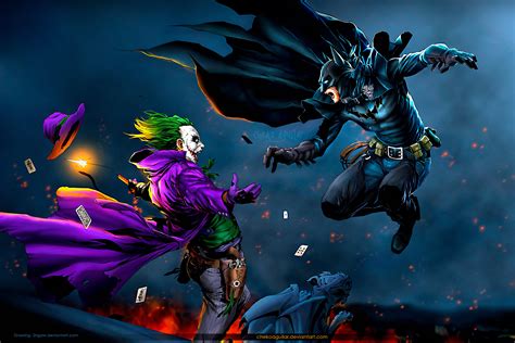 Batman vs Joker Wallpaper - WallpaperSafari