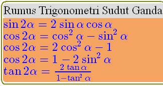 Rumus Trigonometri Sudut Ganda - Biology Page