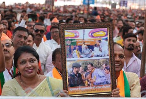 PM Modi addresses a public meeting in Madhya Pradesh’s Barwani