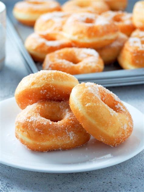 Basic Fried Donuts | Recipe | Easy donut recipe, Fried donuts, Homemade donuts recipe