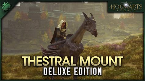 Hogwarts Legacy - Thestral Mount [Deluxe Edition] - YouTube