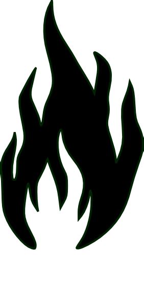 Black Flame Logo