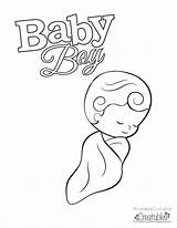 Baby Boy Coloring Pages  Home sketch template