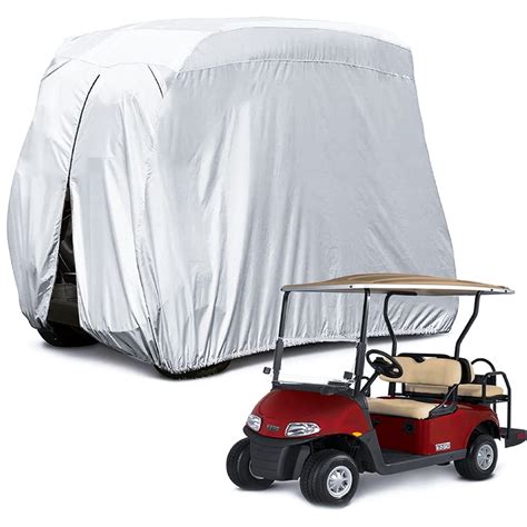 Buy Himal 4 Passenger 400D Waterproof Sunproof Golf Cart Cover roof 80 ...