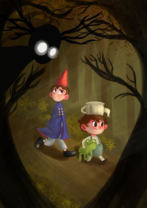 ArtStation - Over the garden wall - Fan Art