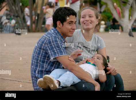 MEXICO Young family of Merida, Yucatan. photo by Sean Sprague Stock Photo - Alamy