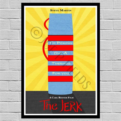 The Jerk Steve Martin Original Movie Poster Art Print - Etsy