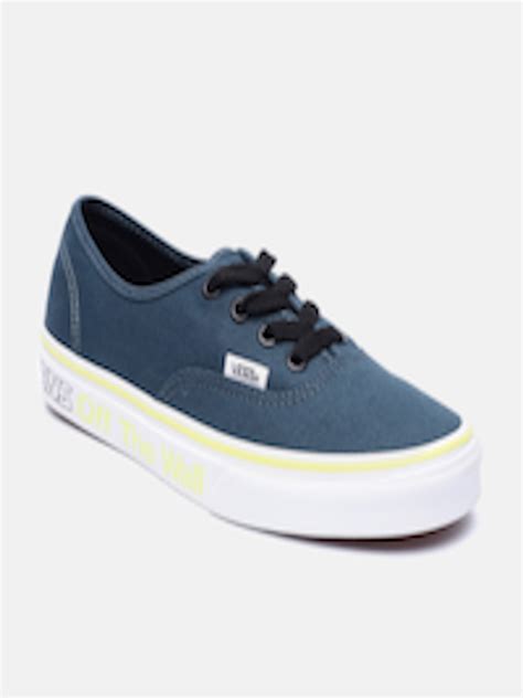 Buy Vans Unisex Blue Sneakers - Casual Shoes for Unisex 17088076 | Myntra