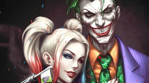 2560x1440 Joker And Harley Quinn Love 4k 1440P Resolution ,HD 4k Wallpapers,Images,Backgrounds ...