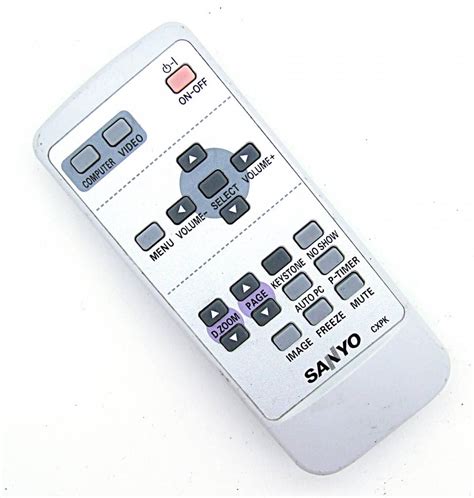 Original Sanyo CXPK Projector remote control - Onlineshop for remote ...