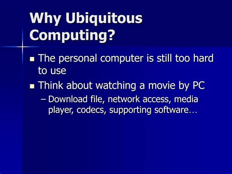 PPT - Ubiquitous Computing PowerPoint Presentation, free download - ID:5421156