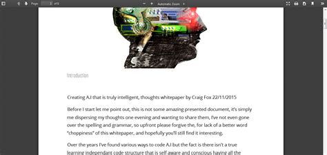 Artificial Intelligence Pre-Research white paper file - A.I Robot Maker - IndieDB