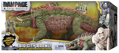 Rampage - Big City Brawl - Lizzie With Figure - Walmart.com