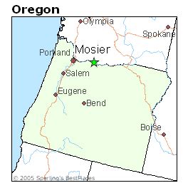 Mosier Oregon Map | Zip Code Map