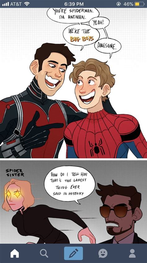 Spiders aren’t bugs actually #actually #spiders | Marvel superheroes ...