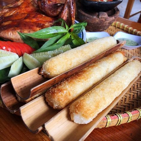 Com Lam of The Central Highlands (Sticky Rice In Bamboo Tube)