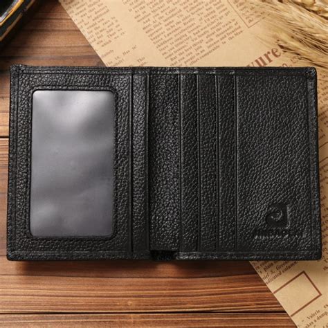 Small Genuine Cowhide Leather Men’s Wallet | Slim Leather Wallets for Men