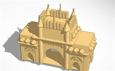 3D design gateway of india | Tinkercad | 3d design, India, Design