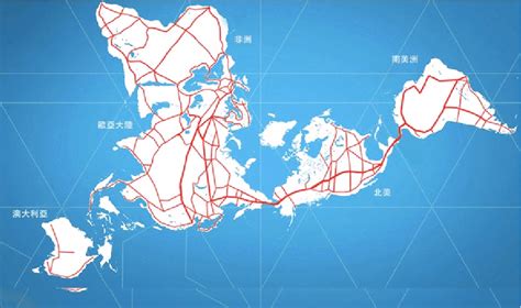 1 How are the land masses connected on the planet? Source: Map of... | Download Scientific Diagram