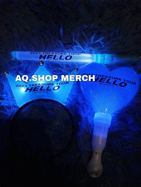 TREASURE Unofficial Lightstick fanmade, Hobbies & Toys, Memorabilia ...