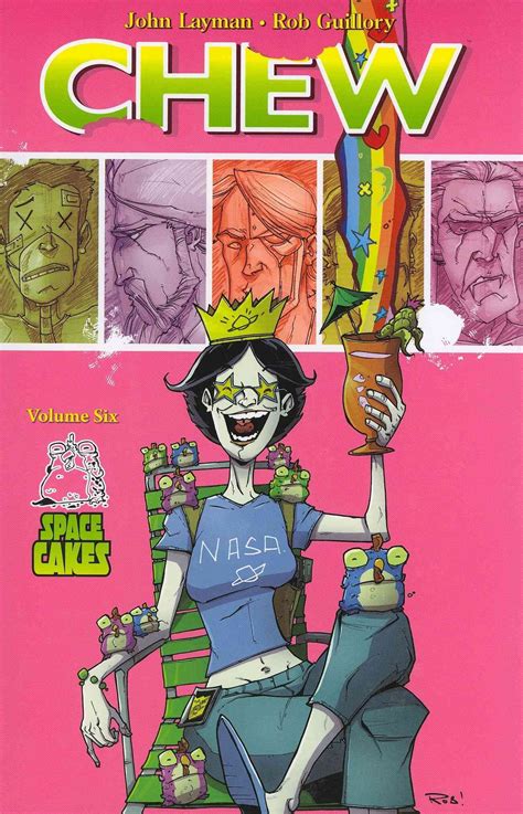 Chew Volume 6 - Space Cakes Comic Book Characters, Comic Character ...