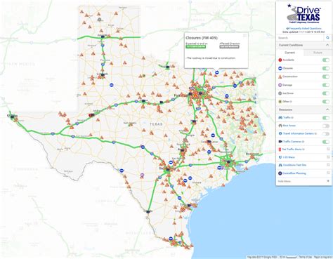 Txdot Road Construction Map - rairwa