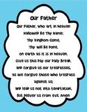 the our father prayer worksheets teaching resources tpt - pin on lords ...