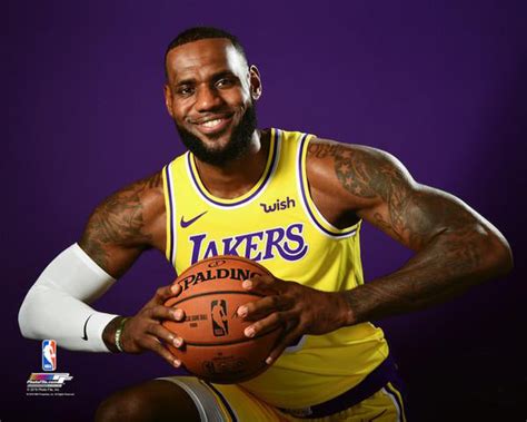 LeBron James "Super Smile" (2018) Los Angeles Lakers Premium NBA Poster ...