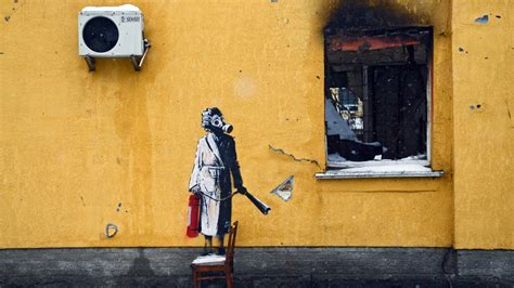 Banksy mural in Ukraine cut off wall: governor | CTV News