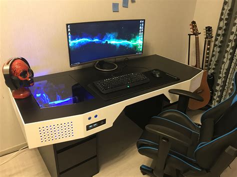 http://ift.tt/2DL6Kul Place | Gaming computer desk, Diy computer desk, Video game rooms
