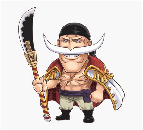 Edward “whitebeard” Newgate From One Piece - White Beard One Piece Chibi, HD Png Download - kindpng