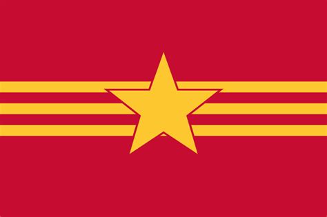 North And South Vietnam Unification Flag : r/vexillology