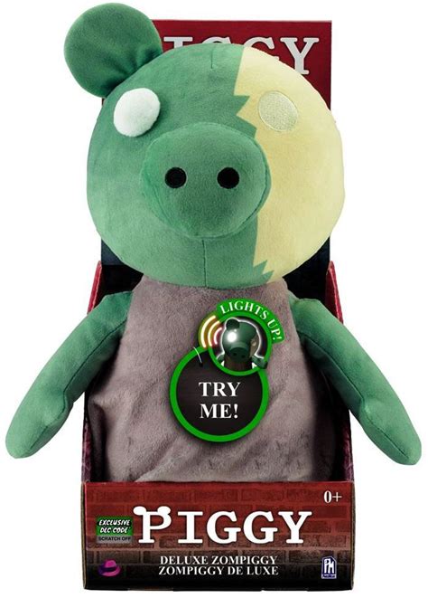 Piggy Deluxe Zompiggy 13 Light Up Plush Exclusive DLC Code Phat Mojo - ToyWiz